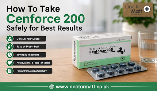 How To Take Cenforce 200 Safely for Best Results
